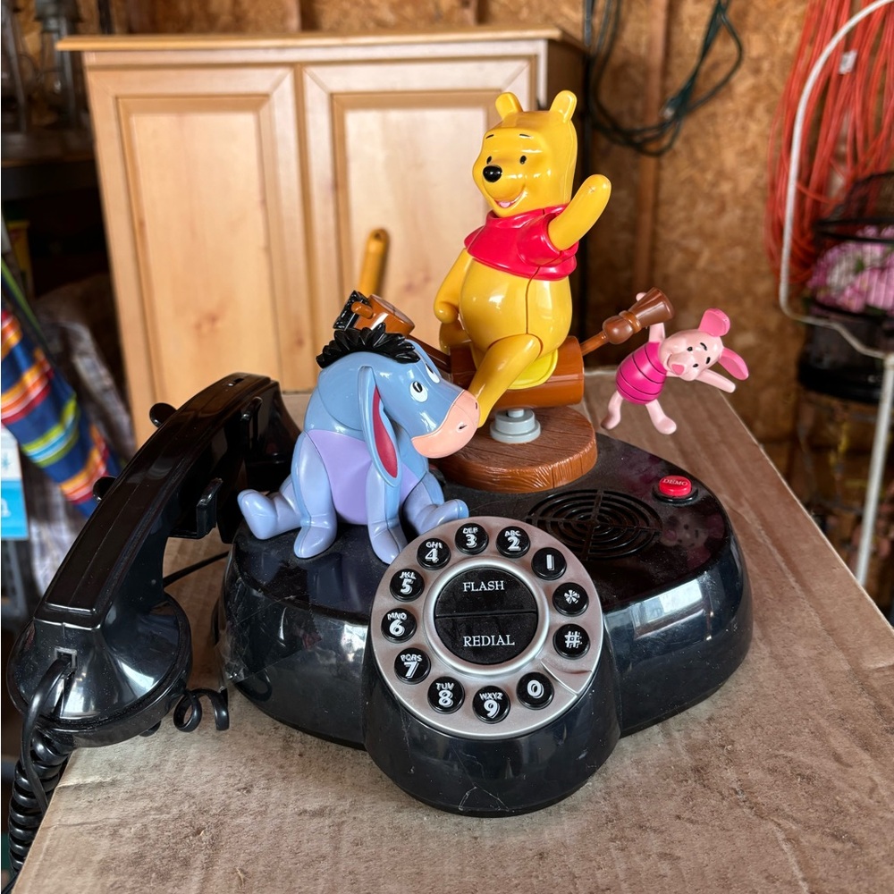 Vintage Disney rotary phone